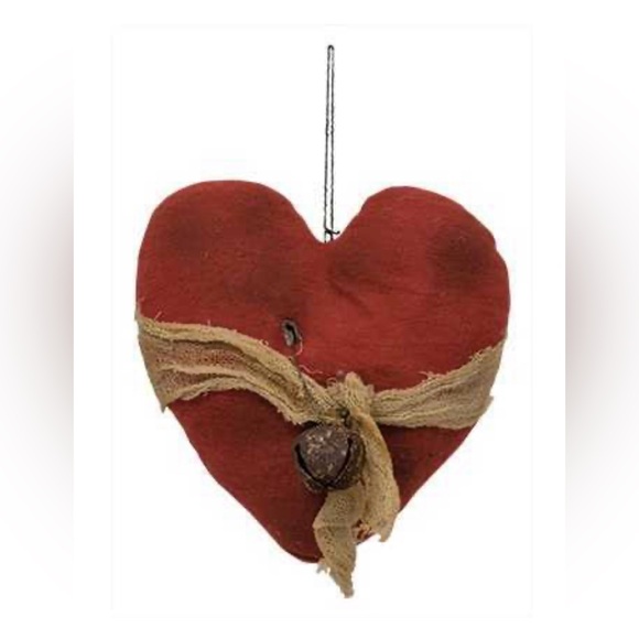 *Heart Ornament Primitive Decor - Picture 12 of 12